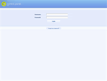 Tablet Screenshot of cp.server262.com